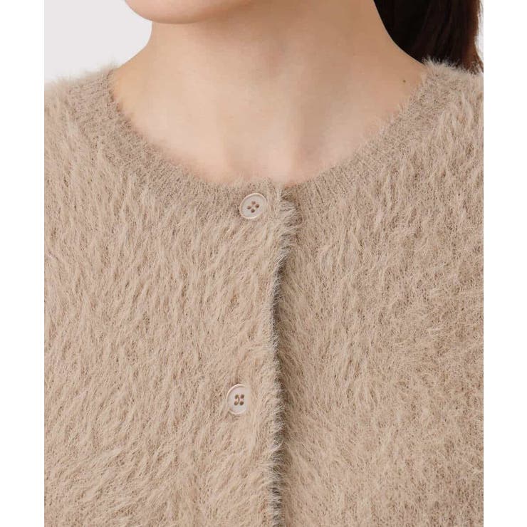 フェザーニットカーディガン/洗える | MK MICHEL KLEIN | 詳細画像23 