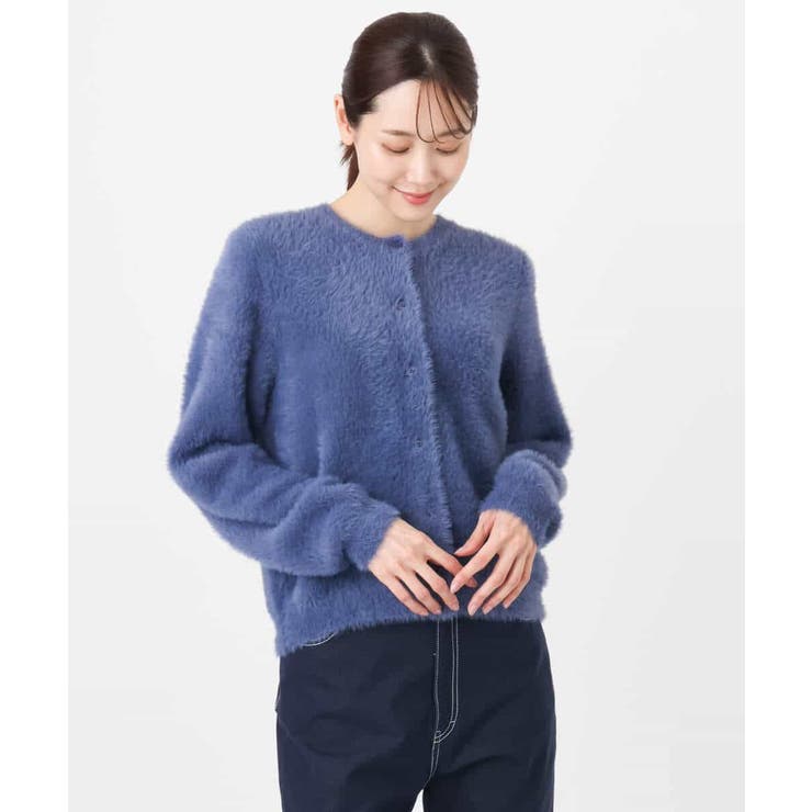 フェザーニットカーディガン/洗える | MK MICHEL KLEIN | 詳細画像27 