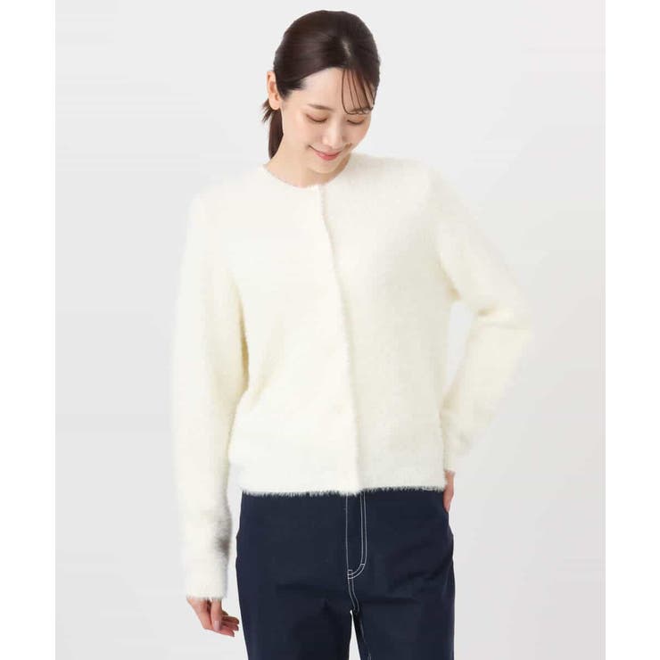 フェザーニットカーディガン/洗える | MK MICHEL KLEIN | 詳細画像29 