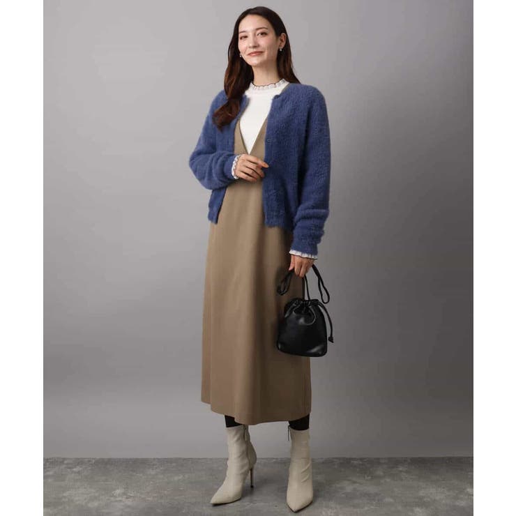 フェザーニットカーディガン/洗える | MK MICHEL KLEIN | 詳細画像6 