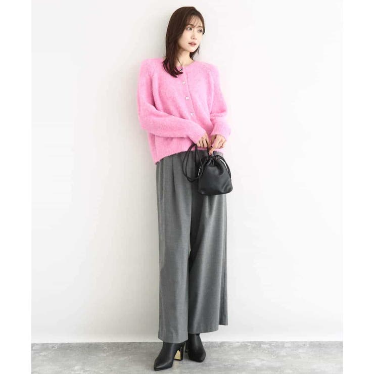 ヘアリーニットカーディガン/洗える | MK MICHEL KLEIN | 詳細画像11 