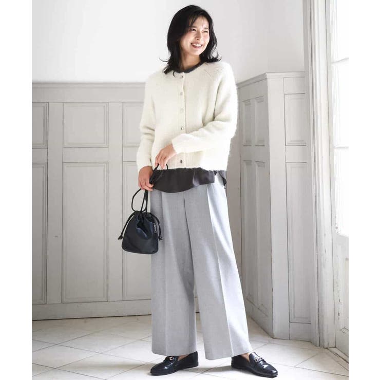 ヘアリーニットカーディガン/洗える | MK MICHEL KLEIN | 詳細画像20 