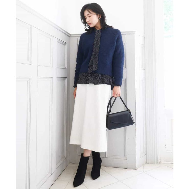 ヘアリーニットカーディガン/洗える | MK MICHEL KLEIN | 詳細画像25 