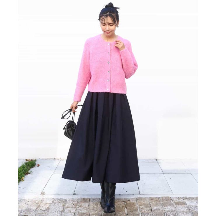 ヘアリーニットカーディガン/洗える | MK MICHEL KLEIN | 詳細画像28 