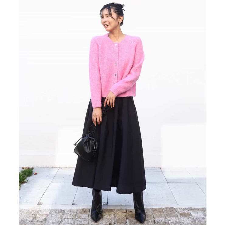 ヘアリーニットカーディガン/洗える | MK MICHEL KLEIN | 詳細画像29 