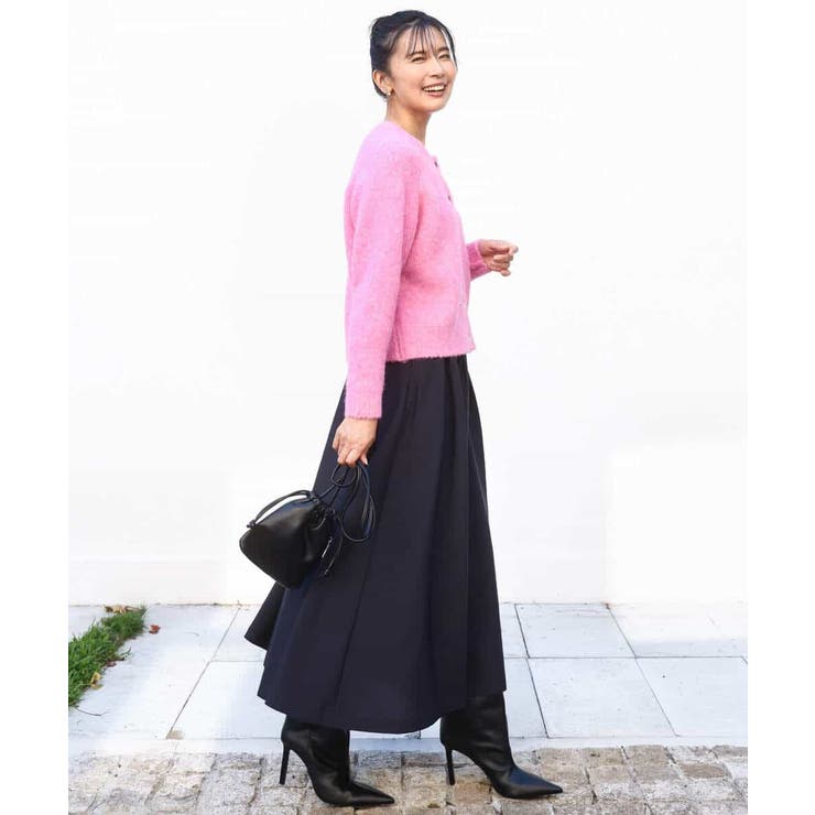 ヘアリーニットカーディガン/洗える | MK MICHEL KLEIN | 詳細画像30 