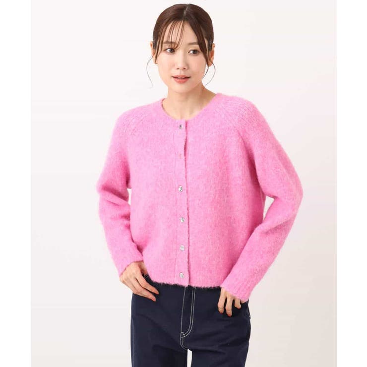 ヘアリーニットカーディガン/洗える | MK MICHEL KLEIN | 詳細画像31 