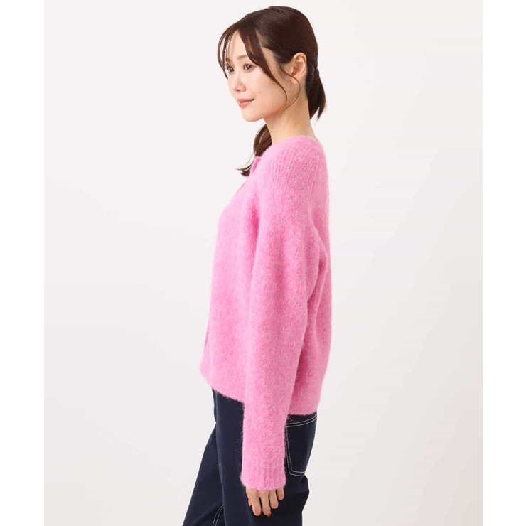 ヘアリーニットカーディガン/洗える | MK MICHEL KLEIN | 詳細画像32 