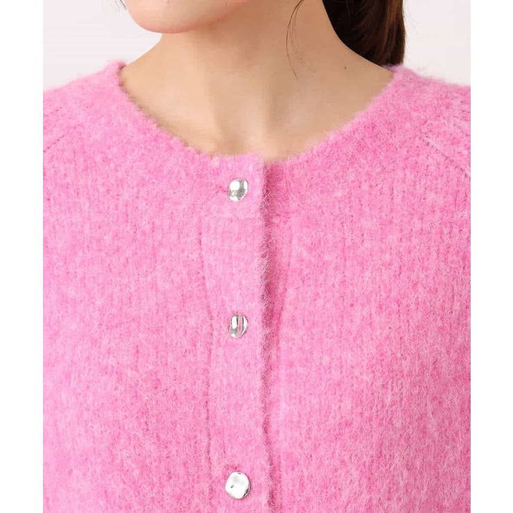 ヘアリーニットカーディガン/洗える | MK MICHEL KLEIN | 詳細画像34 