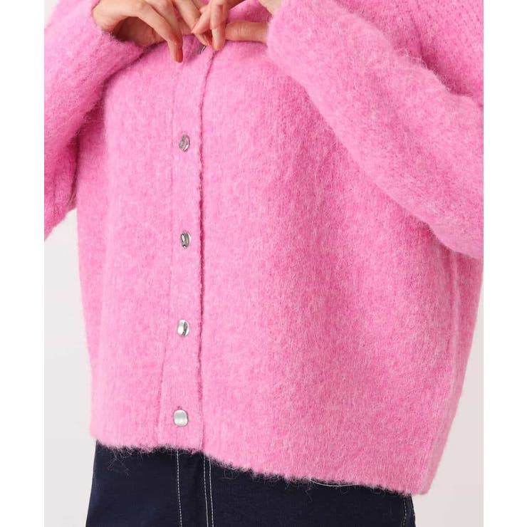 ヘアリーニットカーディガン/洗える | MK MICHEL KLEIN | 詳細画像36 