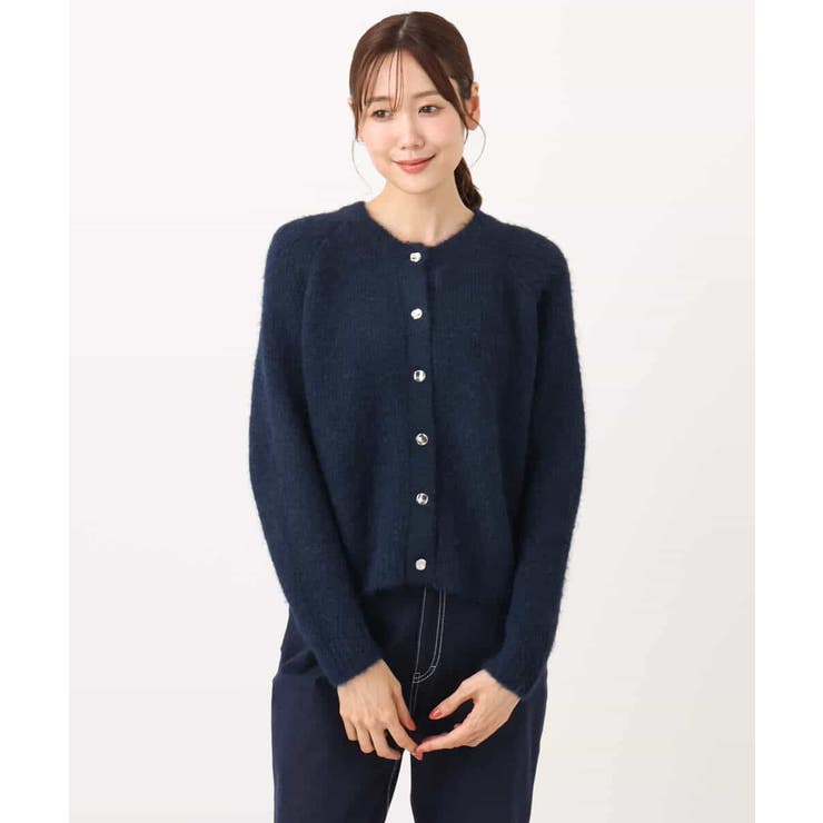 ヘアリーニットカーディガン/洗える | MK MICHEL KLEIN | 詳細画像40 