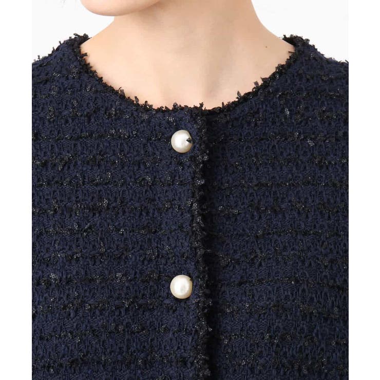 ニットツィードジャケット/洗える | MK MICHEL KLEIN | 詳細画像19 