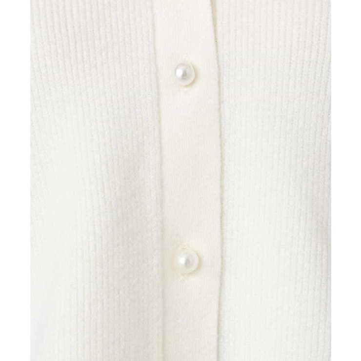 ペプラムデザインVネックニットカーディガン/洗える | MK MICHEL KLEIN | 詳細画像29 