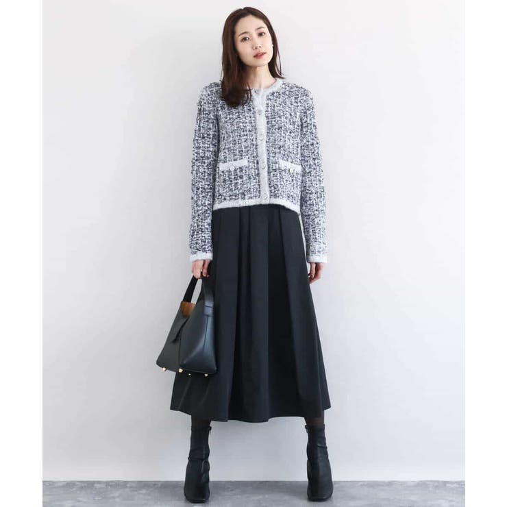 ツイードニットジャケット/洗える | MK MICHEL KLEIN | 詳細画像11 