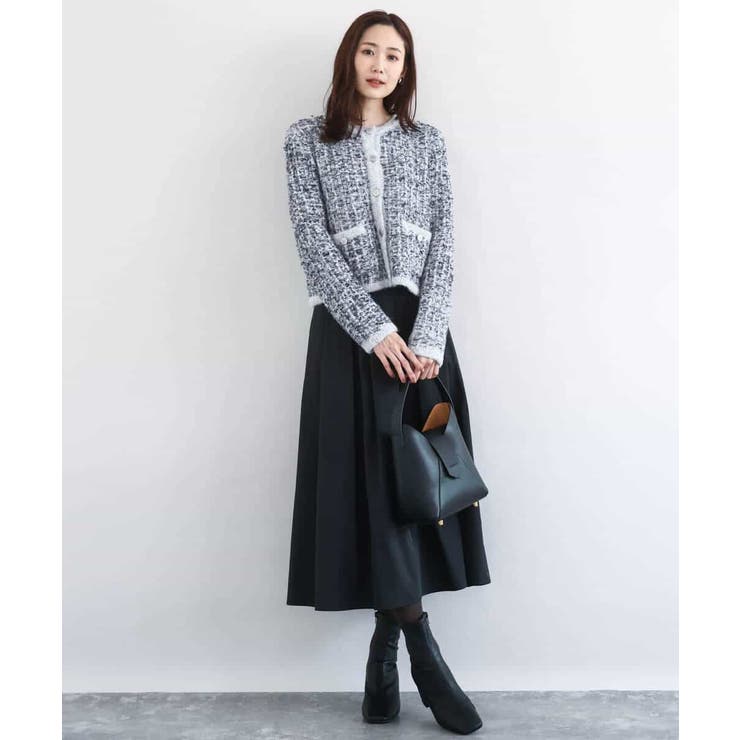 ツイードニットジャケット/洗える | MK MICHEL KLEIN | 詳細画像13 