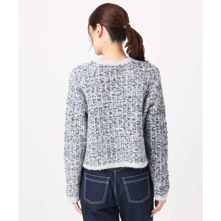 ツイードニットジャケット/洗える | MK MICHEL KLEIN | 詳細画像16 