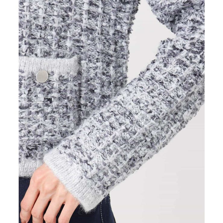 ツイードニットジャケット/洗える | MK MICHEL KLEIN | 詳細画像18 