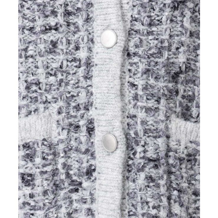 ツイードニットジャケット/洗える | MK MICHEL KLEIN | 詳細画像21 