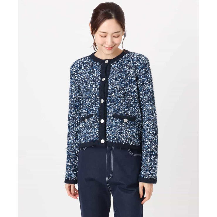 ツイードニットジャケット/洗える | MK MICHEL KLEIN | 詳細画像24 