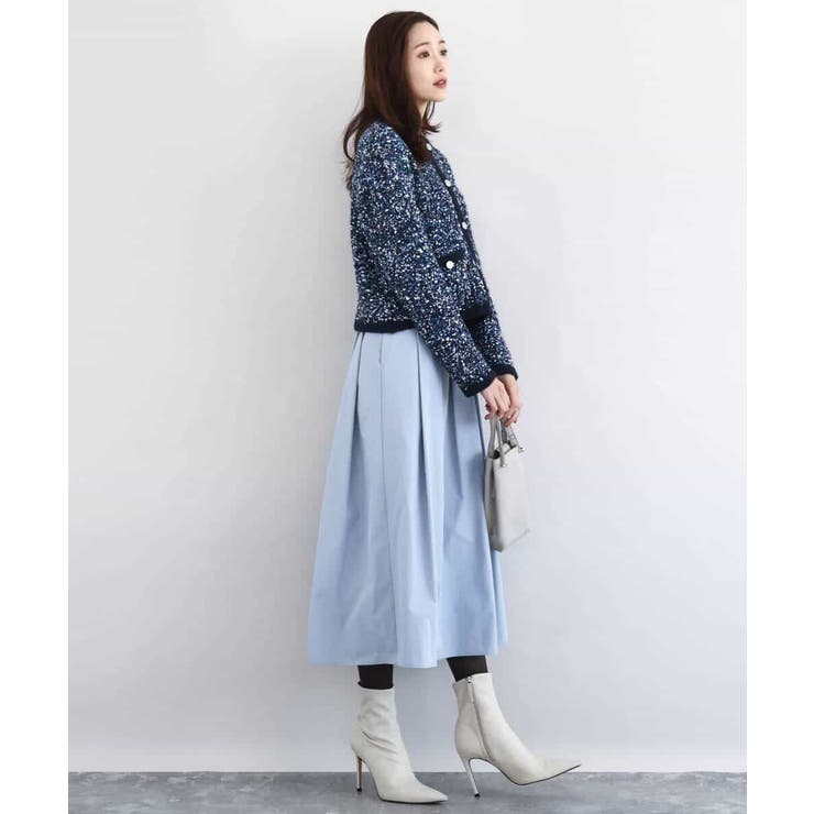 ツイードニットジャケット/洗える | MK MICHEL KLEIN | 詳細画像5 