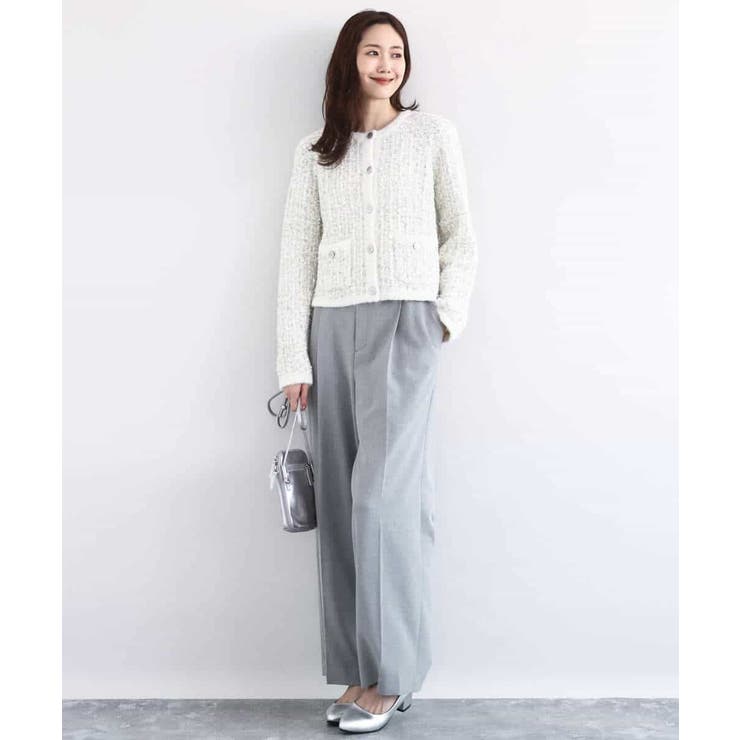 ツイードニットジャケット/洗える | MK MICHEL KLEIN | 詳細画像9 