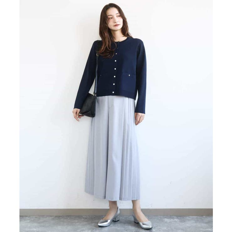 ジャケットライクニットカーディガン/洗える | MK MICHEL KLEIN | 詳細画像12 