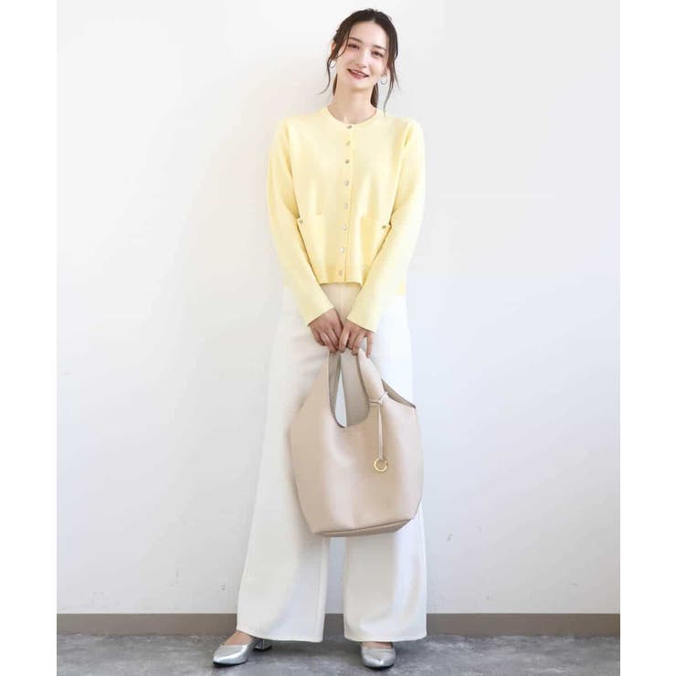 ジャケットライクニットカーディガン/洗える | MK MICHEL KLEIN | 詳細画像18 