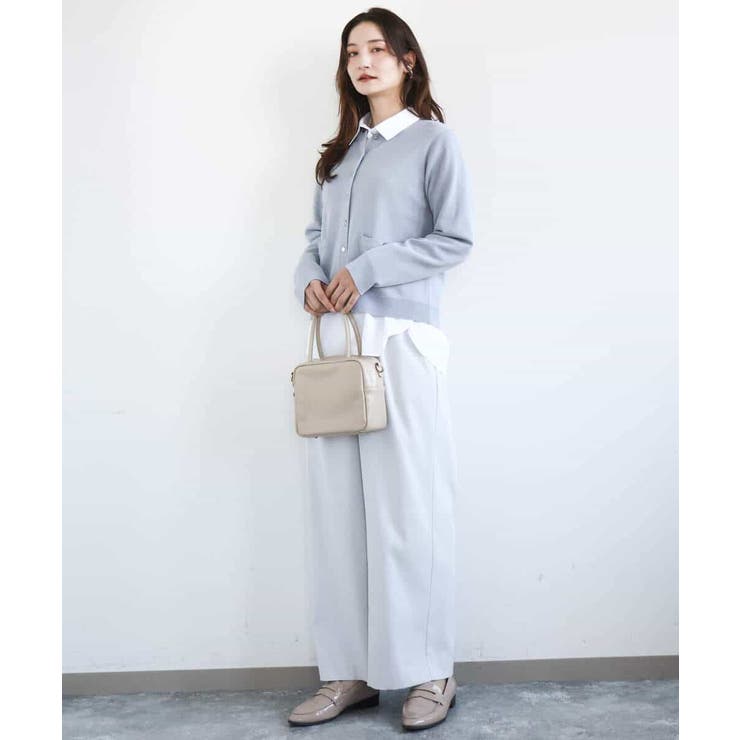 ジャケットライクニットカーディガン/洗える | MK MICHEL KLEIN | 詳細画像20 