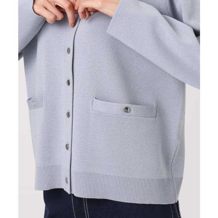 ジャケットライクニットカーディガン/洗える | MK MICHEL KLEIN | 詳細画像29 