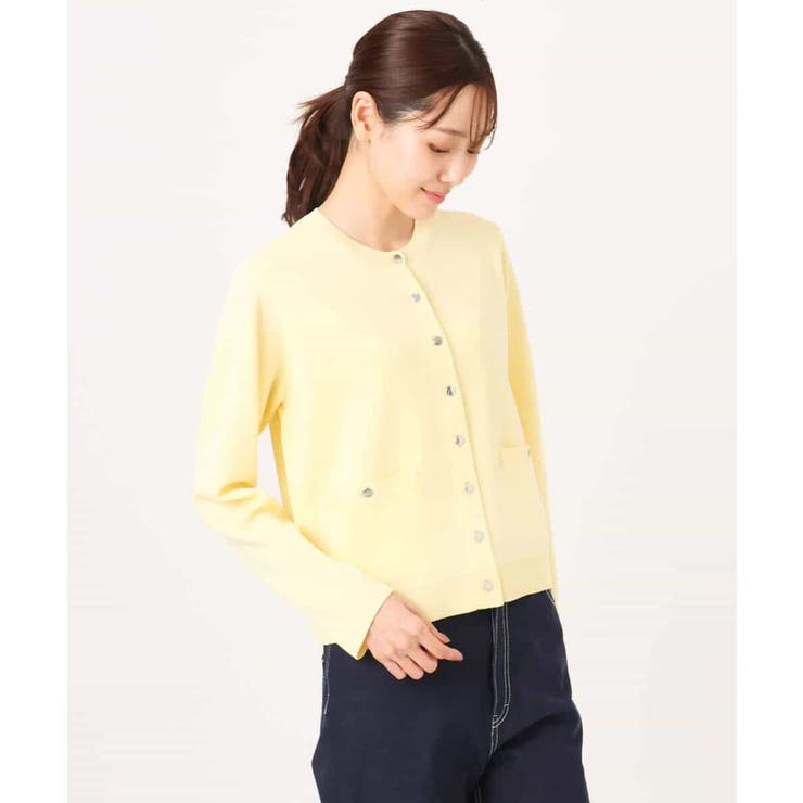 ジャケットライクニットカーディガン/洗える | MK MICHEL KLEIN | 詳細画像33 