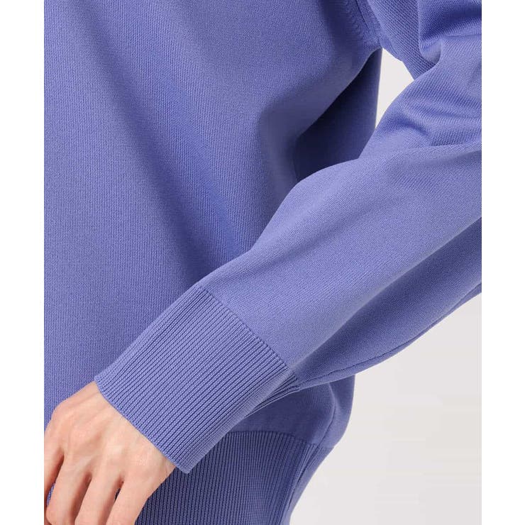 ドット釦Vネックカーディガン(無地・ボーダー)/洗える | MK MICHEL KLEIN | 詳細画像22 