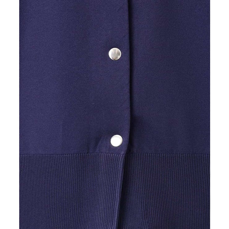 ドット釦Vネックカーディガン(無地・ボーダー)/洗える | MK MICHEL KLEIN | 詳細画像28 