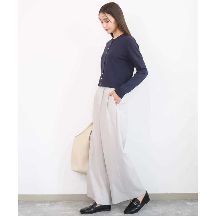 ドット釦ニットカーディガン/接触冷感/UVカット/洗える | MK MICHEL KLEIN | 詳細画像11 