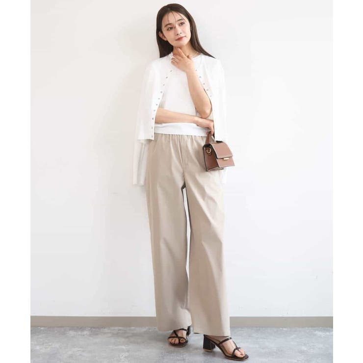 ドット釦ニットカーディガン/接触冷感/UVカット/洗える | MK MICHEL KLEIN | 詳細画像8 