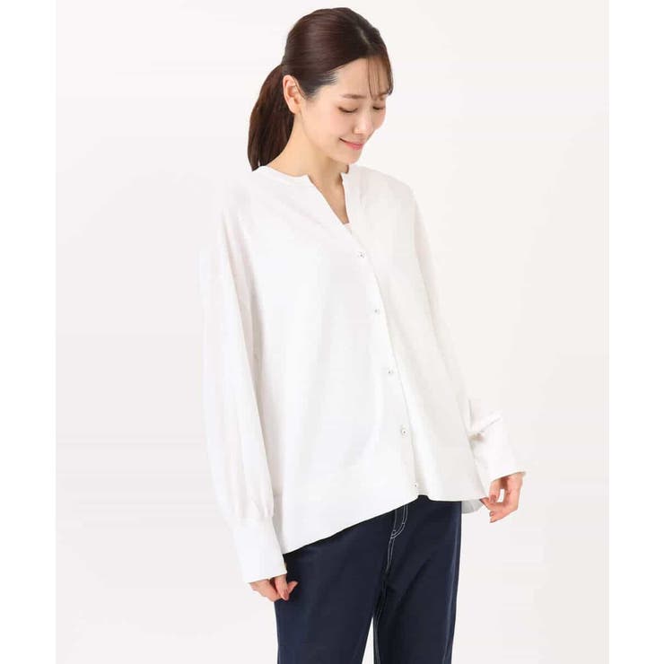 [UVカット/接触冷感/洗える]キーネックカーディガン | MK MICHEL KLEIN | 詳細画像21 