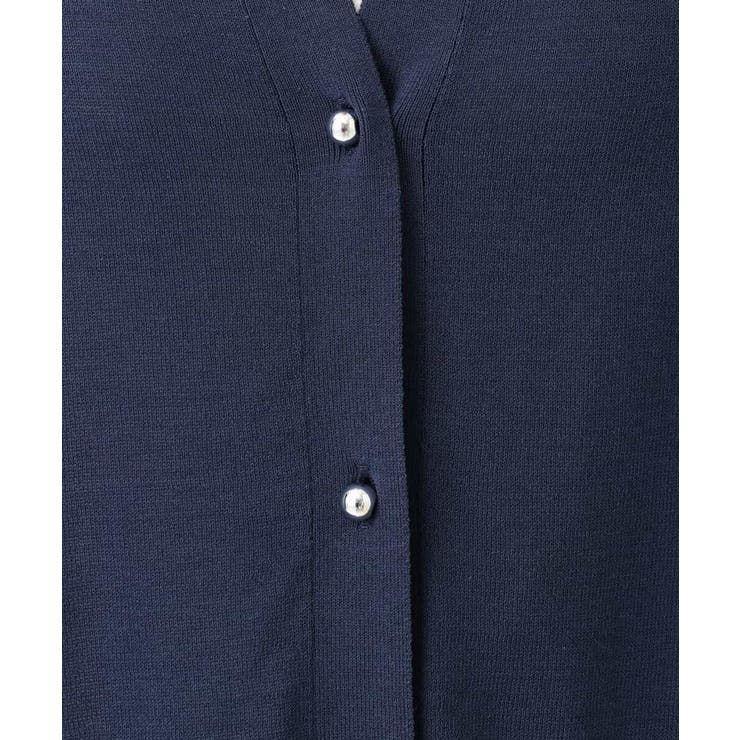 [UVカット/接触冷感/洗える]キーネックカーディガン | MK MICHEL KLEIN | 詳細画像24 