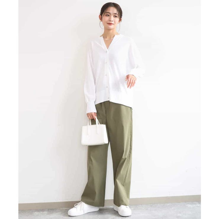 [UVカット/接触冷感/洗える]キーネックカーディガン | MK MICHEL KLEIN | 詳細画像8 