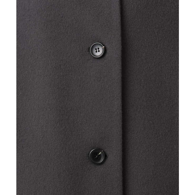 SUPER100'sウール フーデットミドルコート | MK MICHEL KLEIN | 詳細画像17 