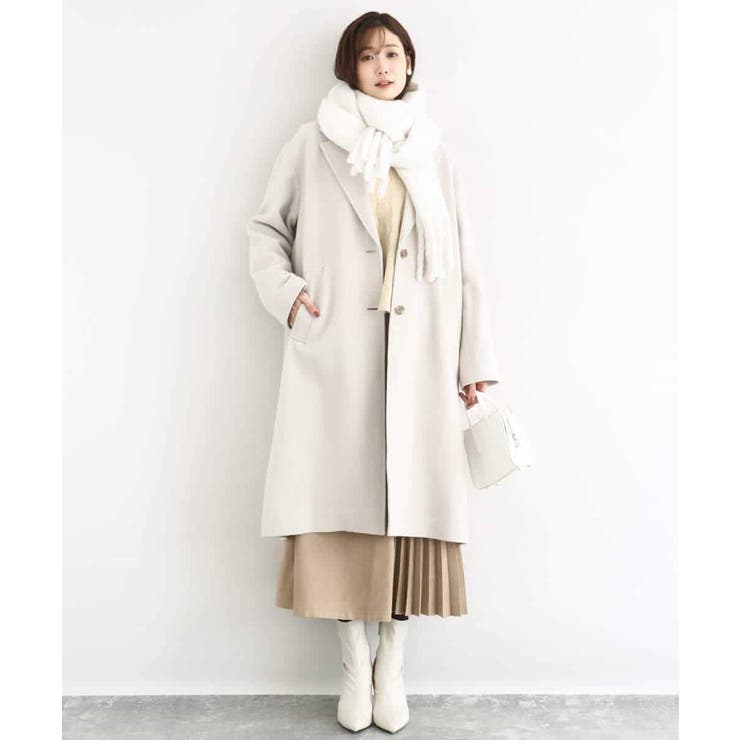 [超軽量]エアリアルウール チェスターコート | MK MICHEL KLEIN | 詳細画像12 