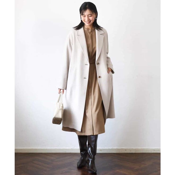 [超軽量]エアリアルウール チェスターコート | MK MICHEL KLEIN | 詳細画像15 