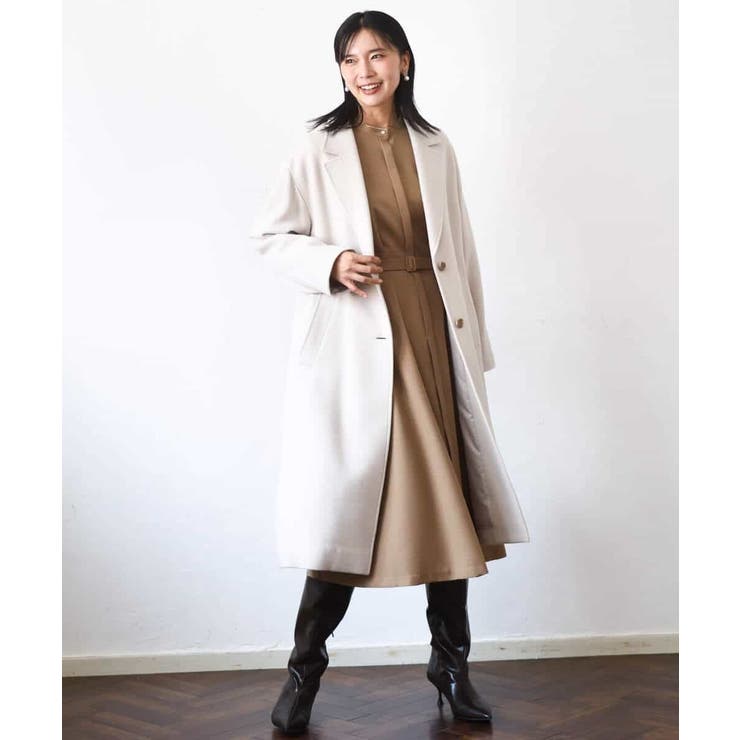 [超軽量]エアリアルウール チェスターコート | MK MICHEL KLEIN | 詳細画像17 