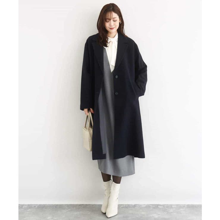 [超軽量]エアリアルウール チェスターコート | MK MICHEL KLEIN | 詳細画像5 