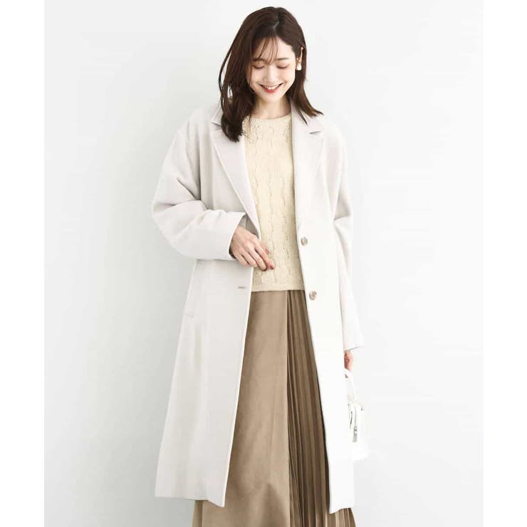 [超軽量]エアリアルウール チェスターコート | MK MICHEL KLEIN | 詳細画像6 