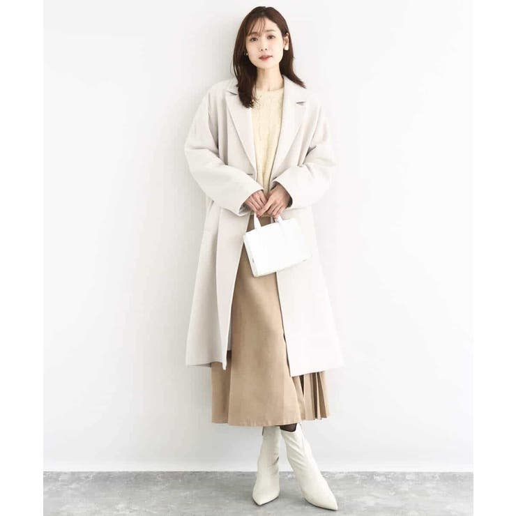 [超軽量]エアリアルウール チェスターコート | MK MICHEL KLEIN | 詳細画像8 