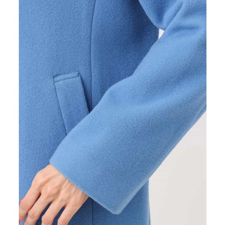 [超軽量]エアリアルウール ミドル丈フーデットコート | MK MICHEL KLEIN | 詳細画像23 