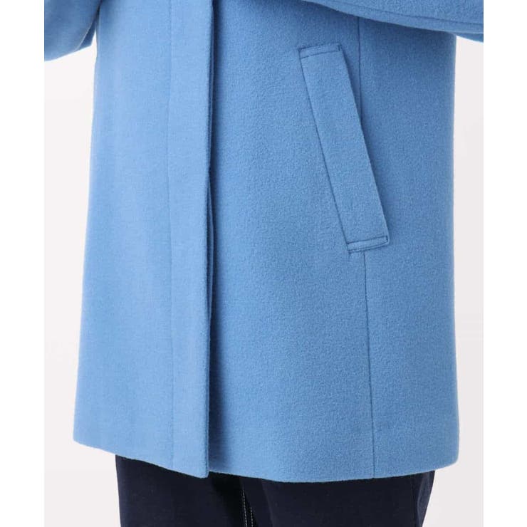 [超軽量]エアリアルウール ミドル丈フーデットコート | MK MICHEL KLEIN | 詳細画像25 