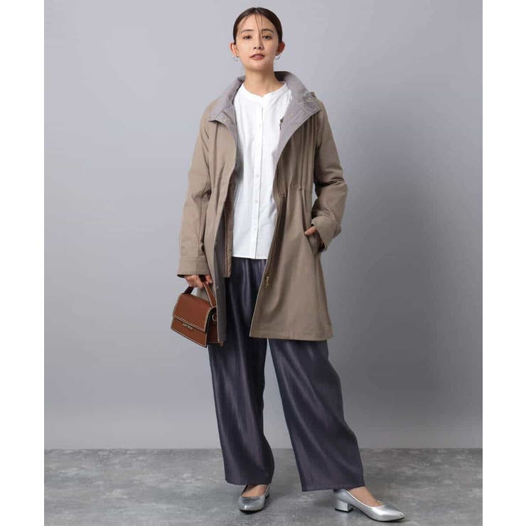 ダウンライナー付きマルチwayモッズコート/撥水加工[品番：ITKW0022653