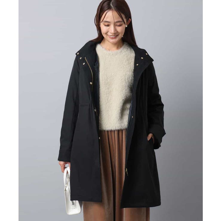 ブラック | ダウンライナー付きマルチwayモッズコート/撥水加工 | MK MICHEL KLEIN