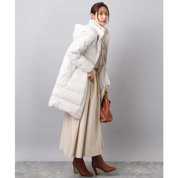 ベーシックタフタ ロングダウンコート/撥水加工 | MK MICHEL KLEIN | 詳細画像11 