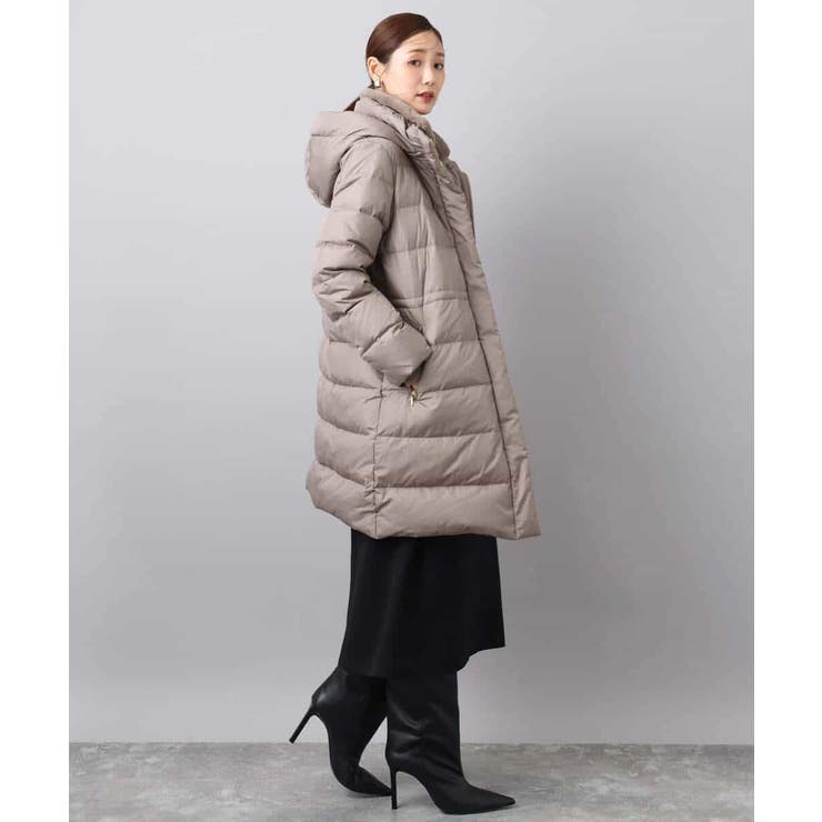 ベーシックタフタ ロングダウンコート/撥水加工 | MK MICHEL KLEIN | 詳細画像16 